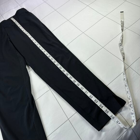 Athleta Pants Women 4 Black Brooklyn Ankle Pull On Travel Casual Stretch Minimal - Picture 11 of 12